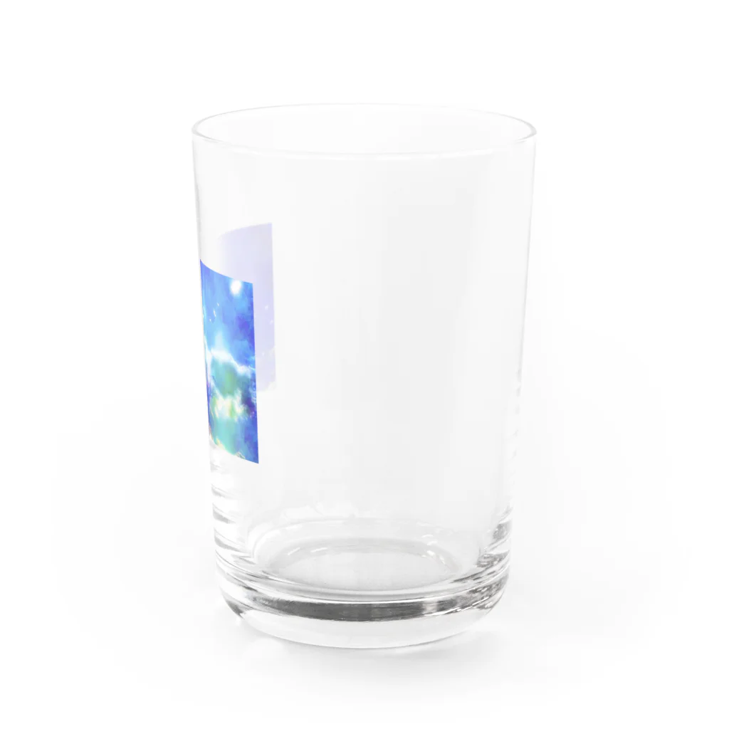 Dream shopping［夢の買い物］のBluebird Water Glass :right