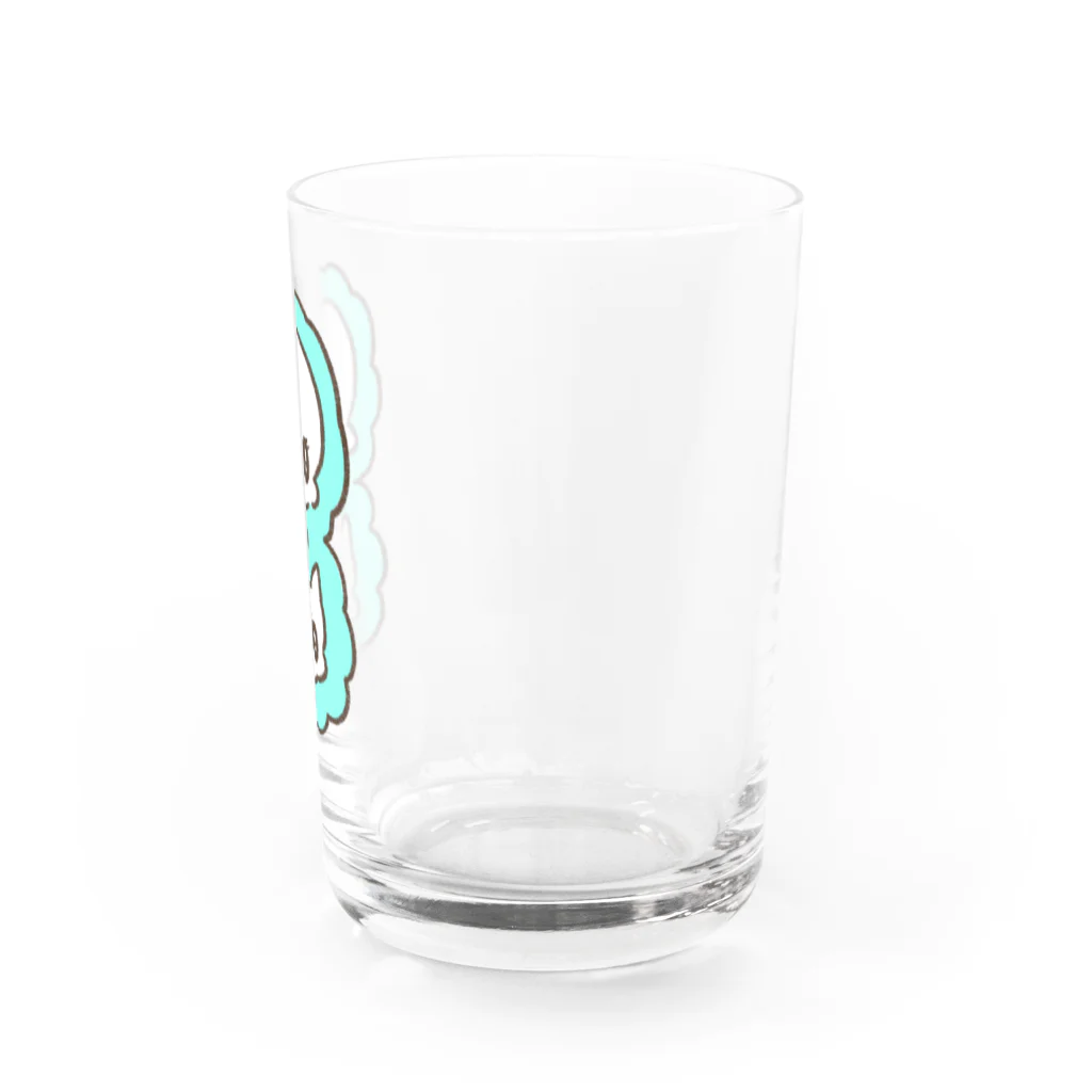 やまもとりえの8月ちゃん Water Glass :right