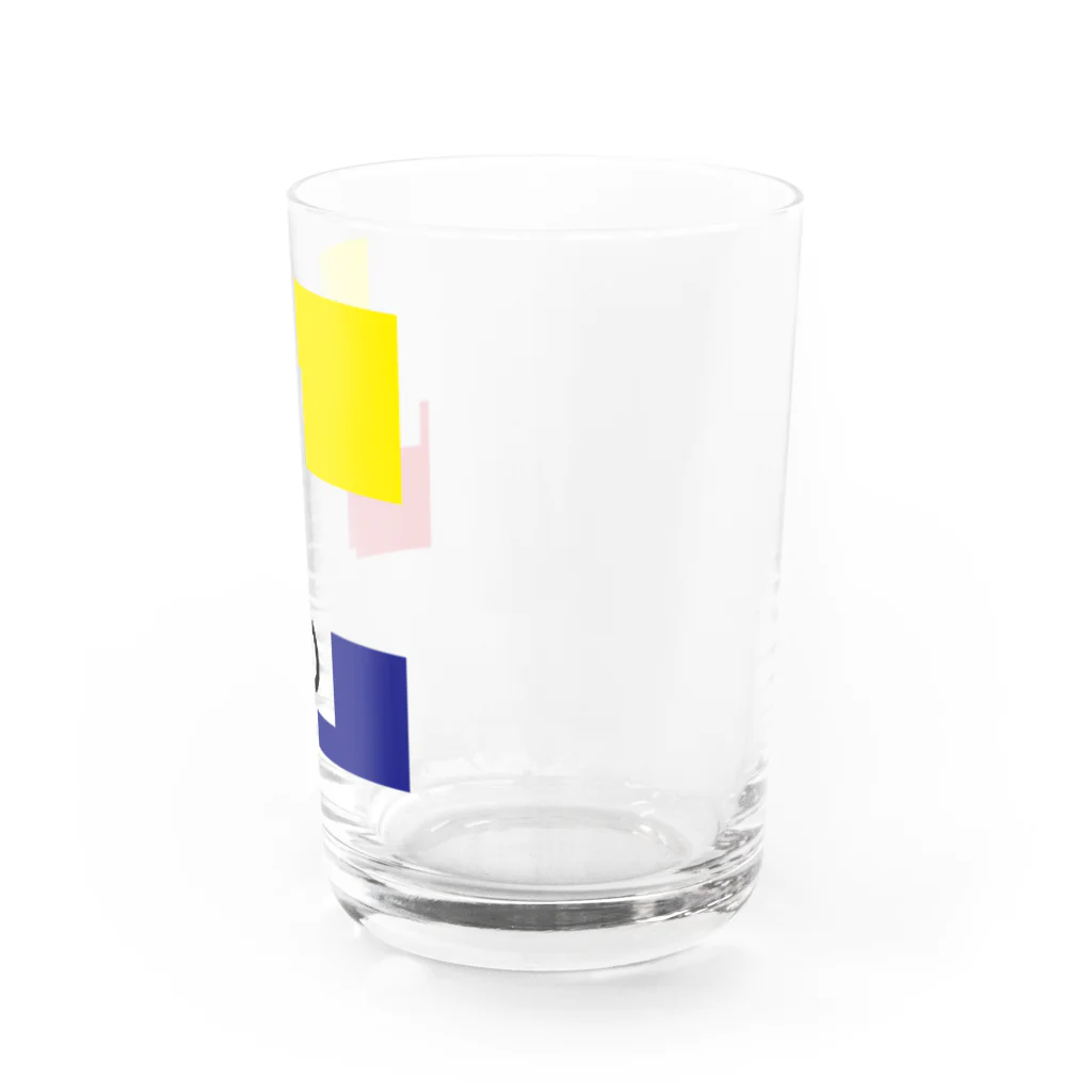 NOのTHREE SQUARE Water Glass :right