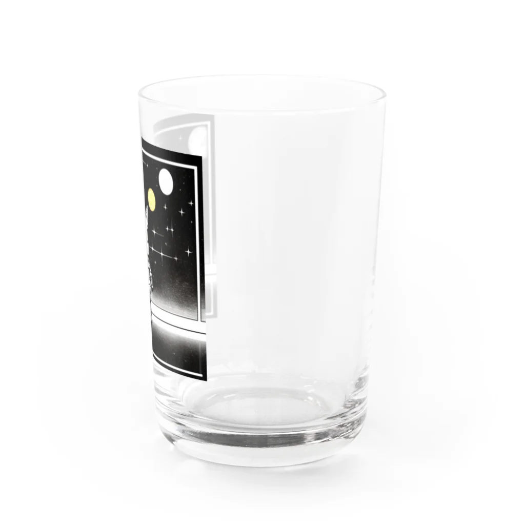 kota.の宇宙のうさぎ Water Glass :right