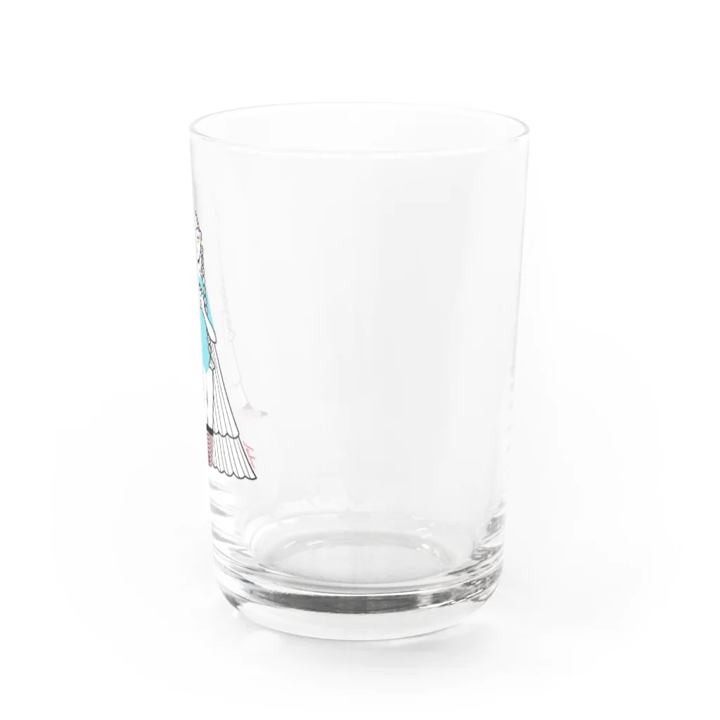 sawaharaのおとめ座ガール Water Glass :right