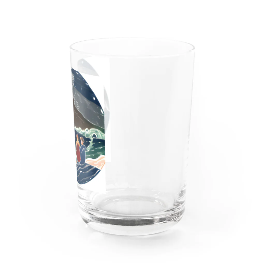 tetsuの夜の海 Water Glass :right