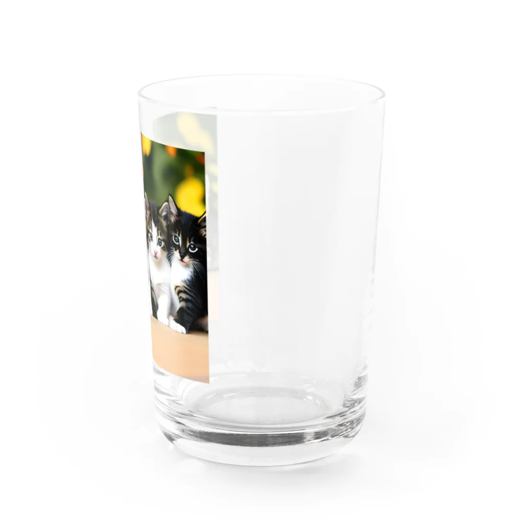 癒されショップのかわいいニャンコグッズ Water Glass :right