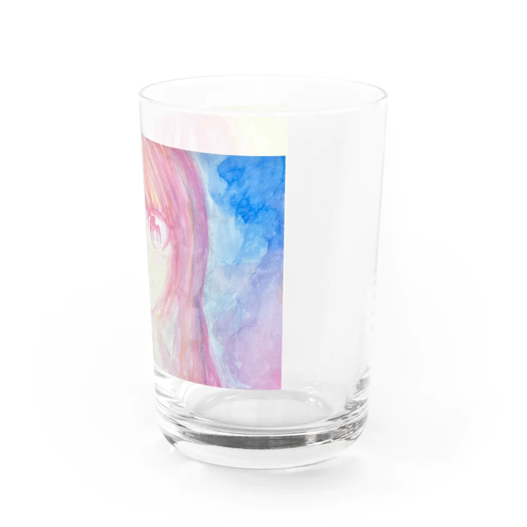 amaneのきらきら2 Water Glass :right
