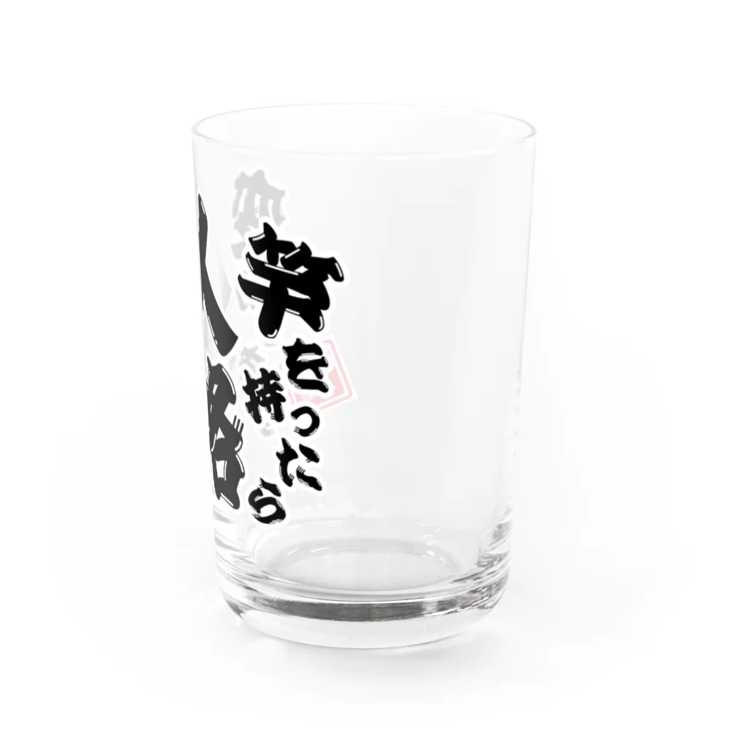 本職釣人工房の竿を持ったら人格変わります Water Glass :right