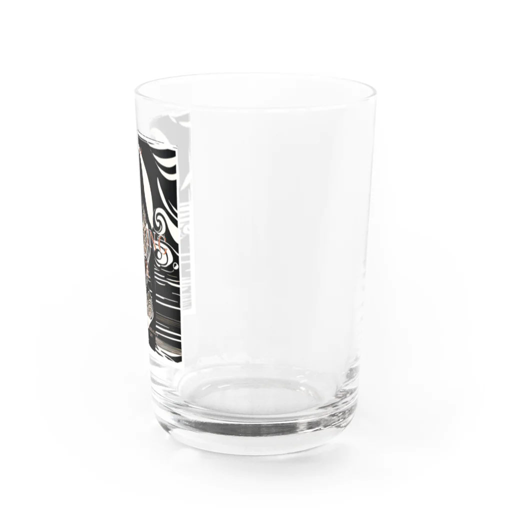 TakaHiro houseの誘惑的な太陽 Water Glass :right