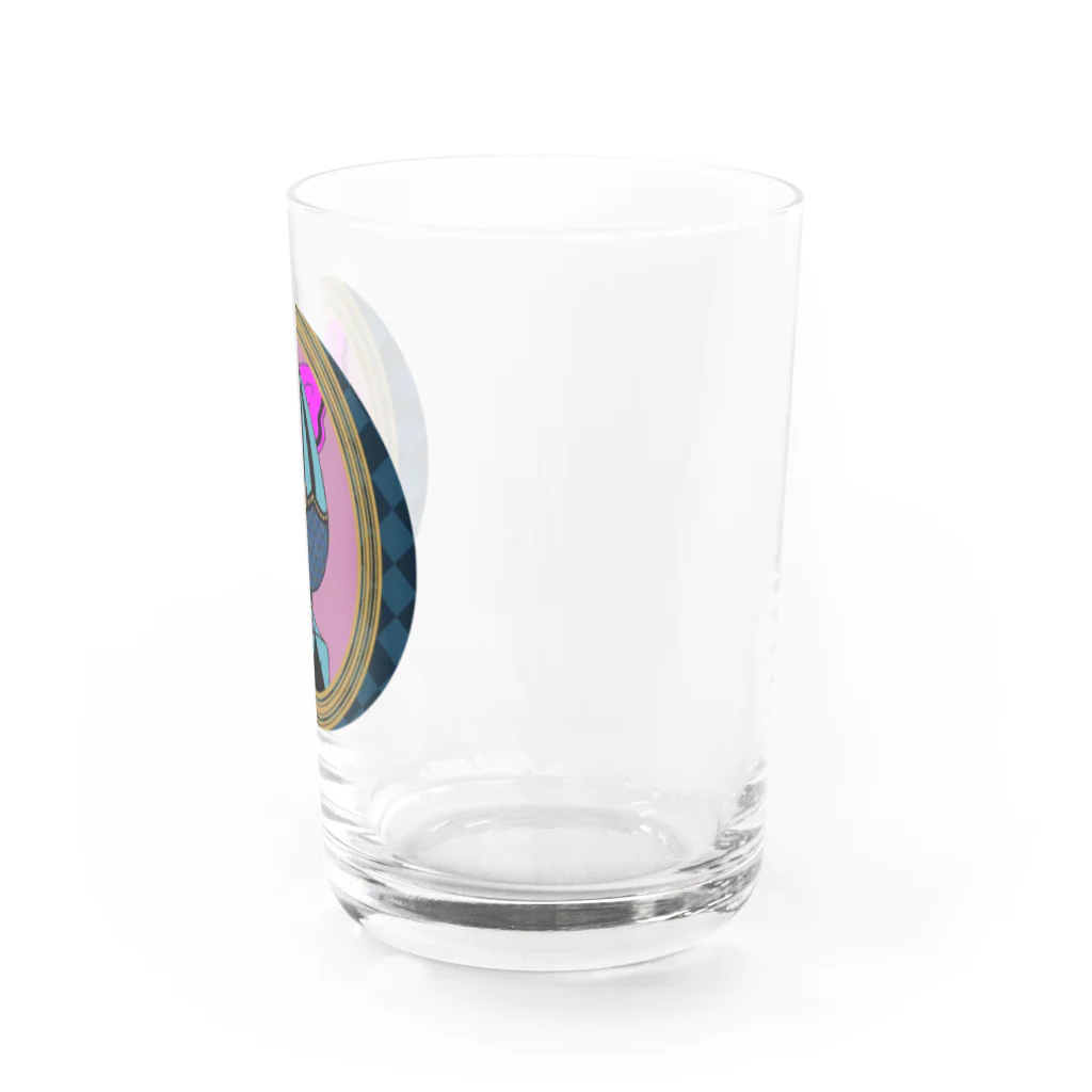 マゼンタさん育成プログラムの見守りマゼンタ Water Glass :right