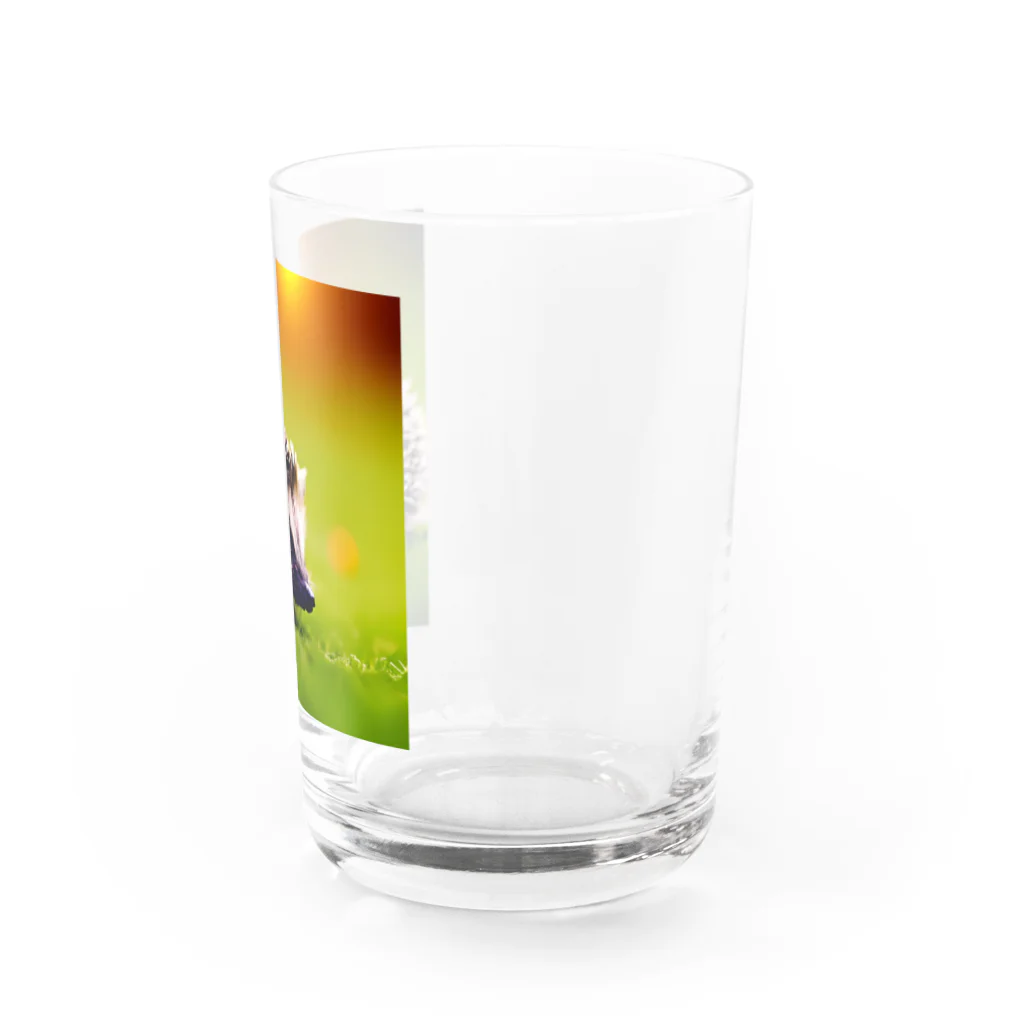 Nsjbのいい感じのハリネズミ Water Glass :right