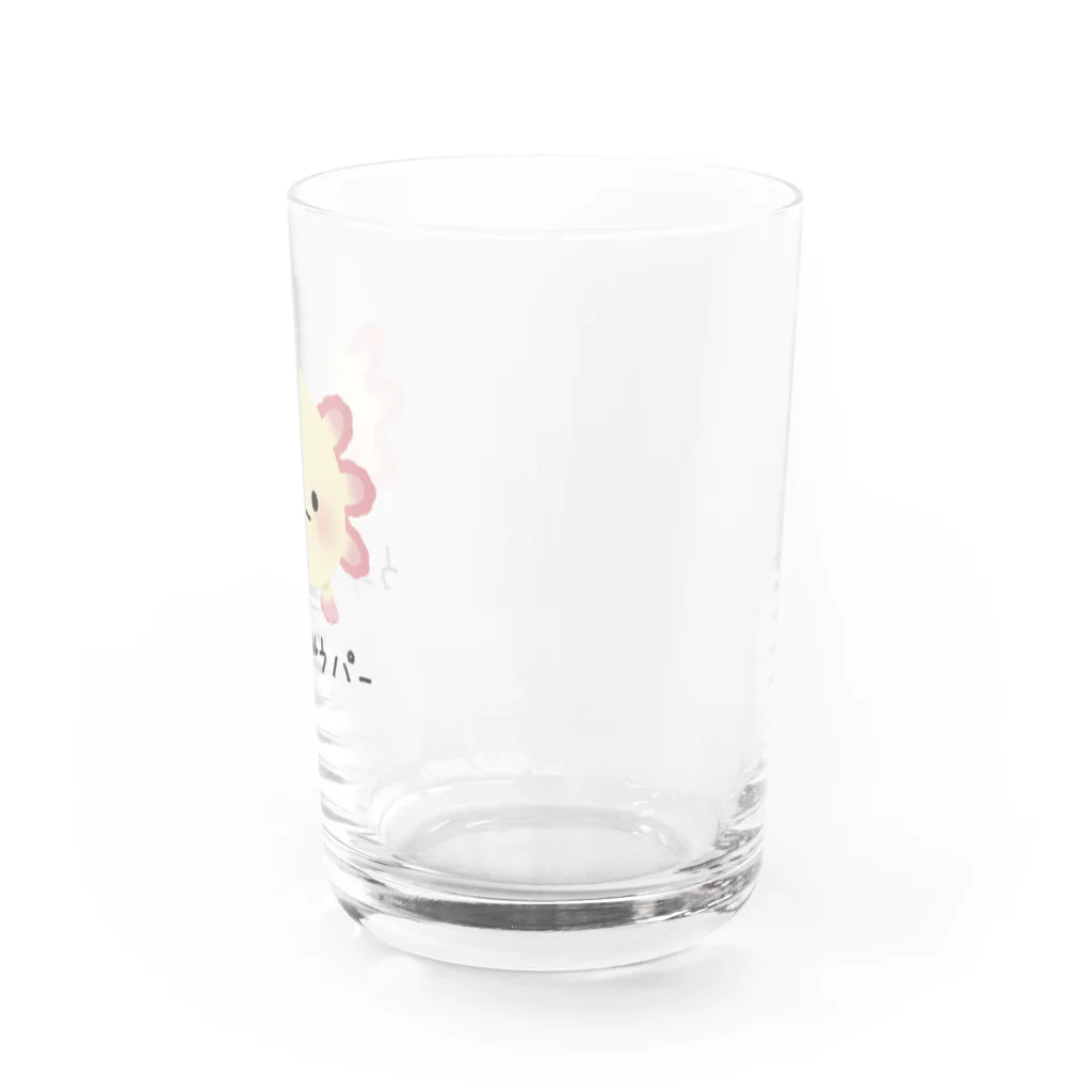 hibikのウーパールーパーグッズ Water Glass :right