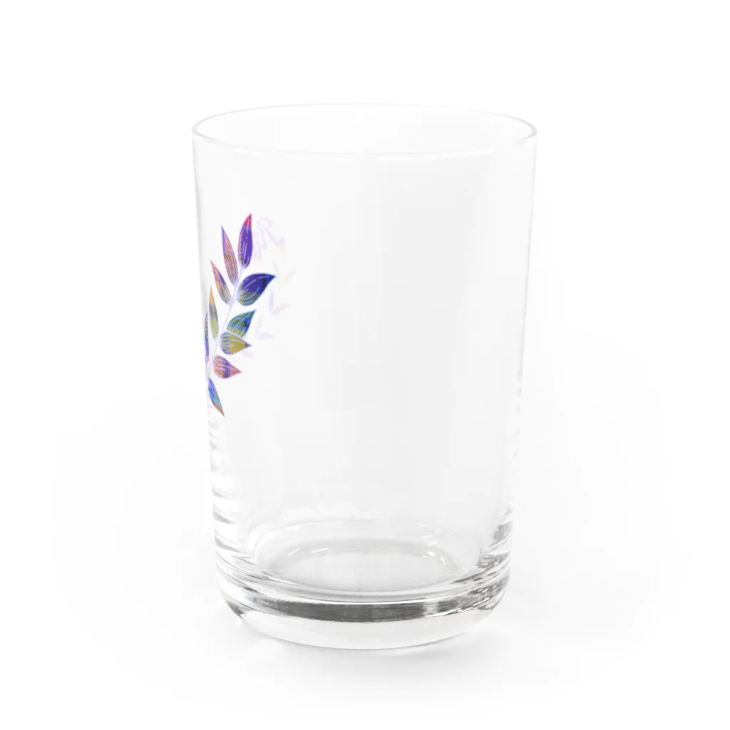 resworthのresworth logo original Water Glass :right