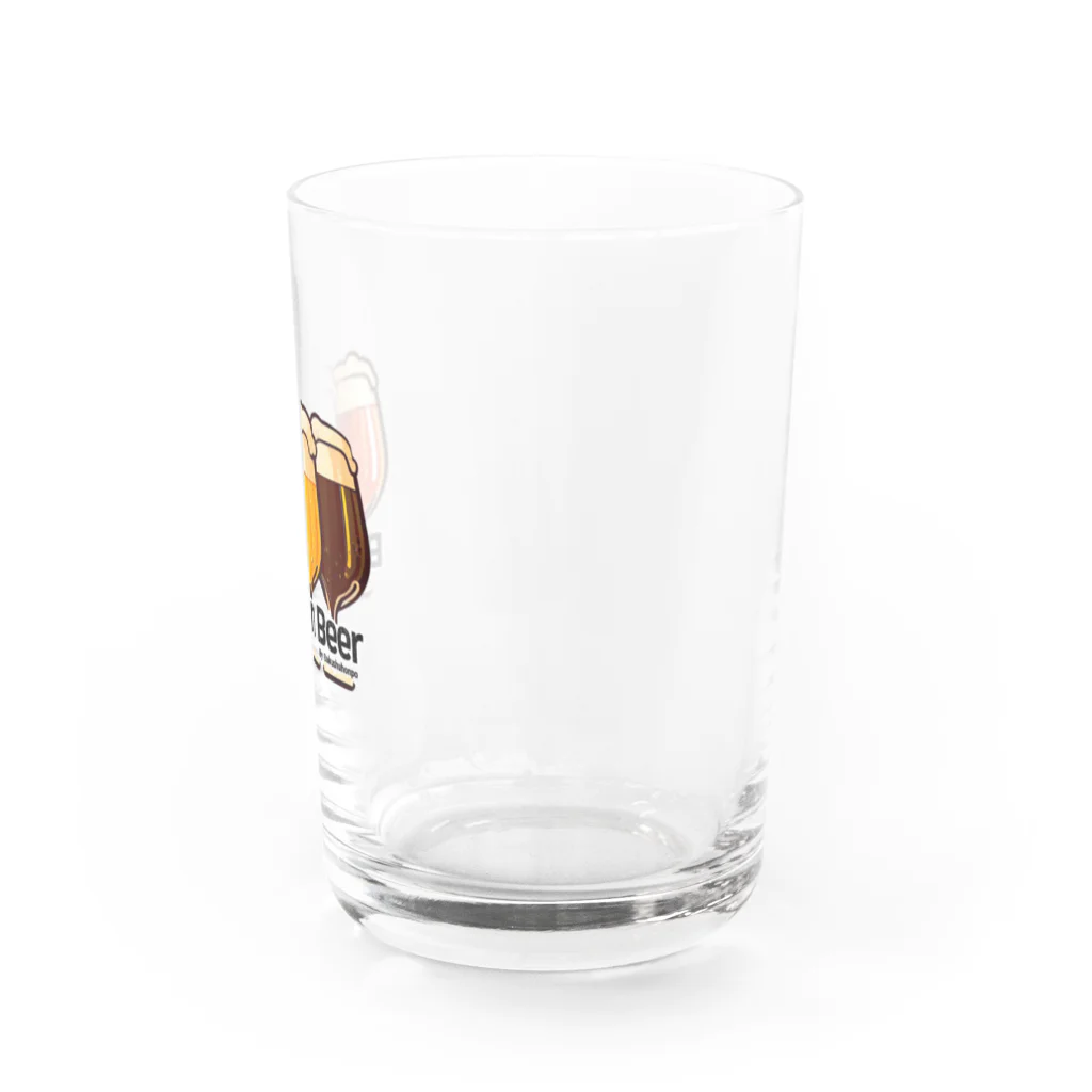 ベルギービールバー麦酒本舗公式グッズの3Belgian Beers Water Glass :right