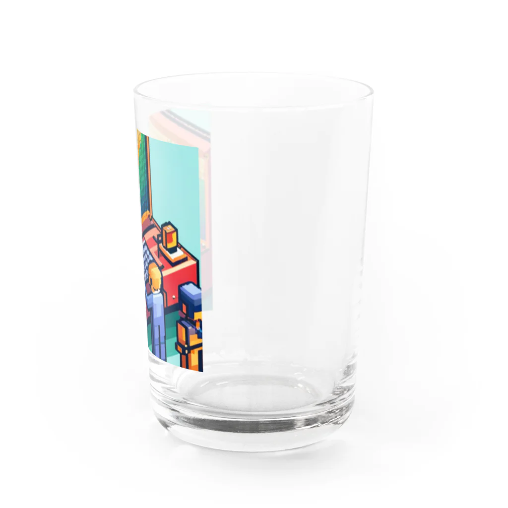 yorozuya4628のドットエンジニア ミニフィグ Water Glass :right