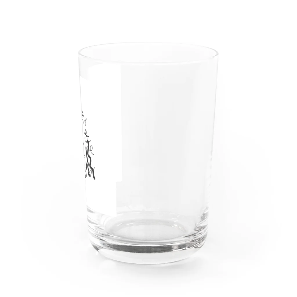 ouhimeのトイプードル Water Glass :right