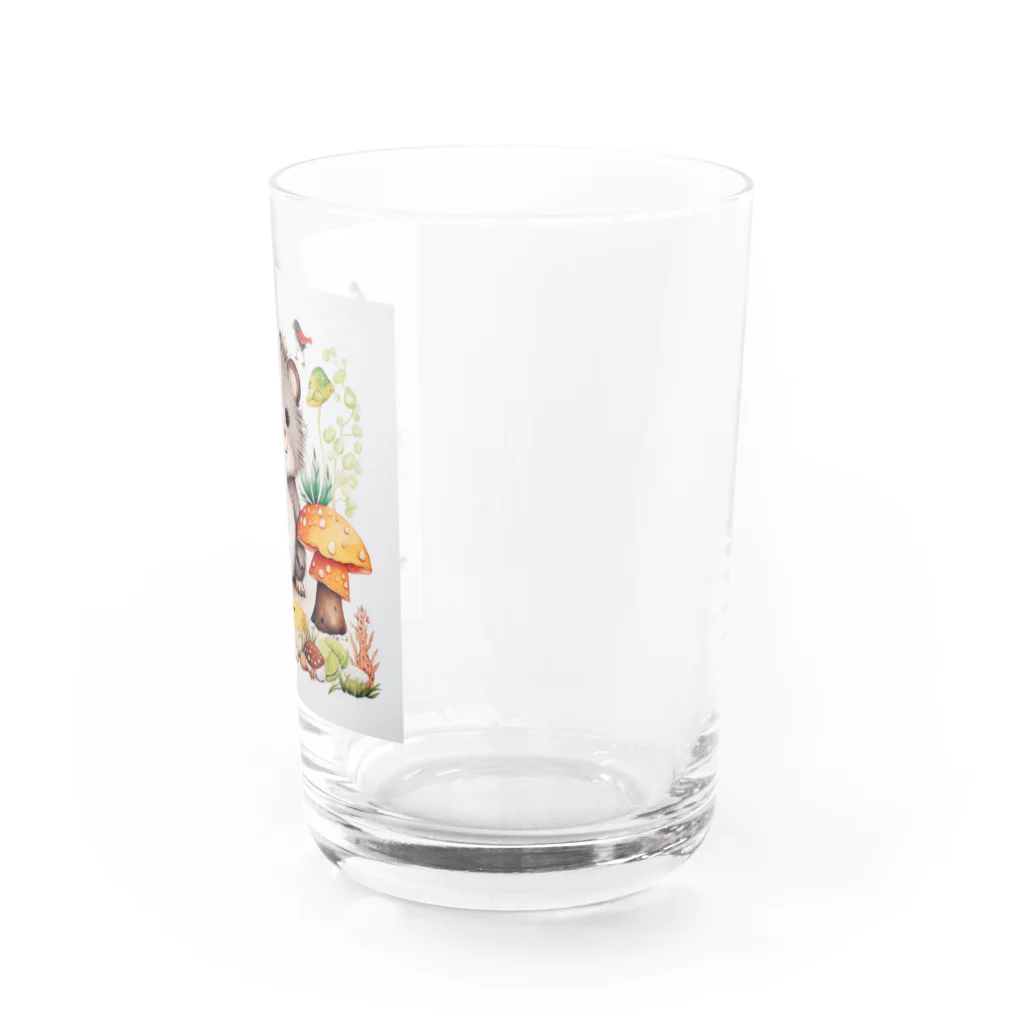 suzu-to-suzumeのくまたんっこ Water Glass :right