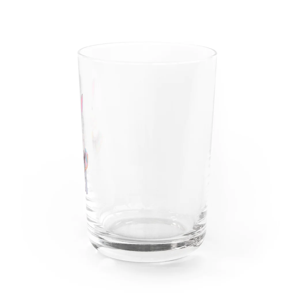 ビール姐さんの一途なラビちゃん Water Glass :right