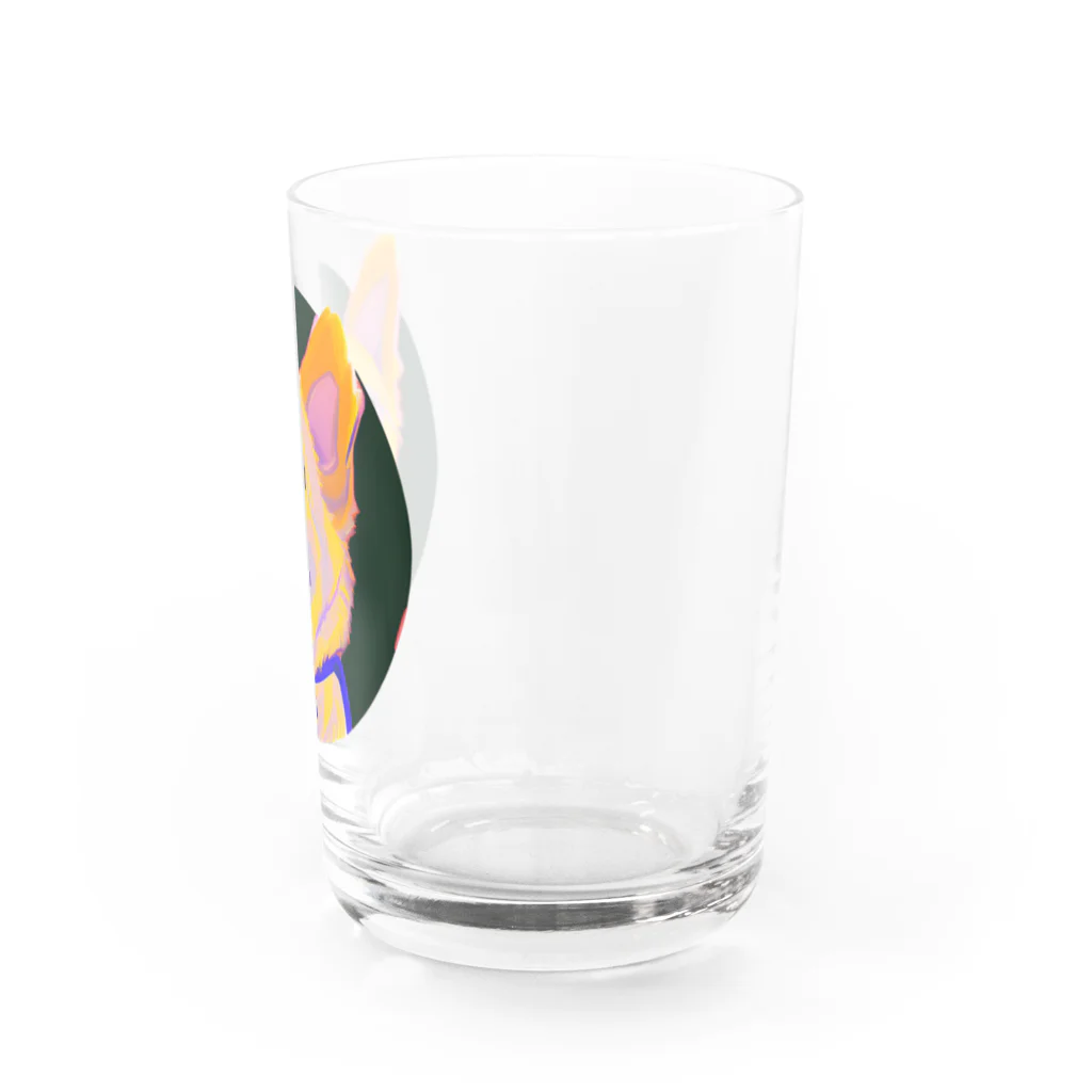 俺のファッションの幸せドック Water Glass :right