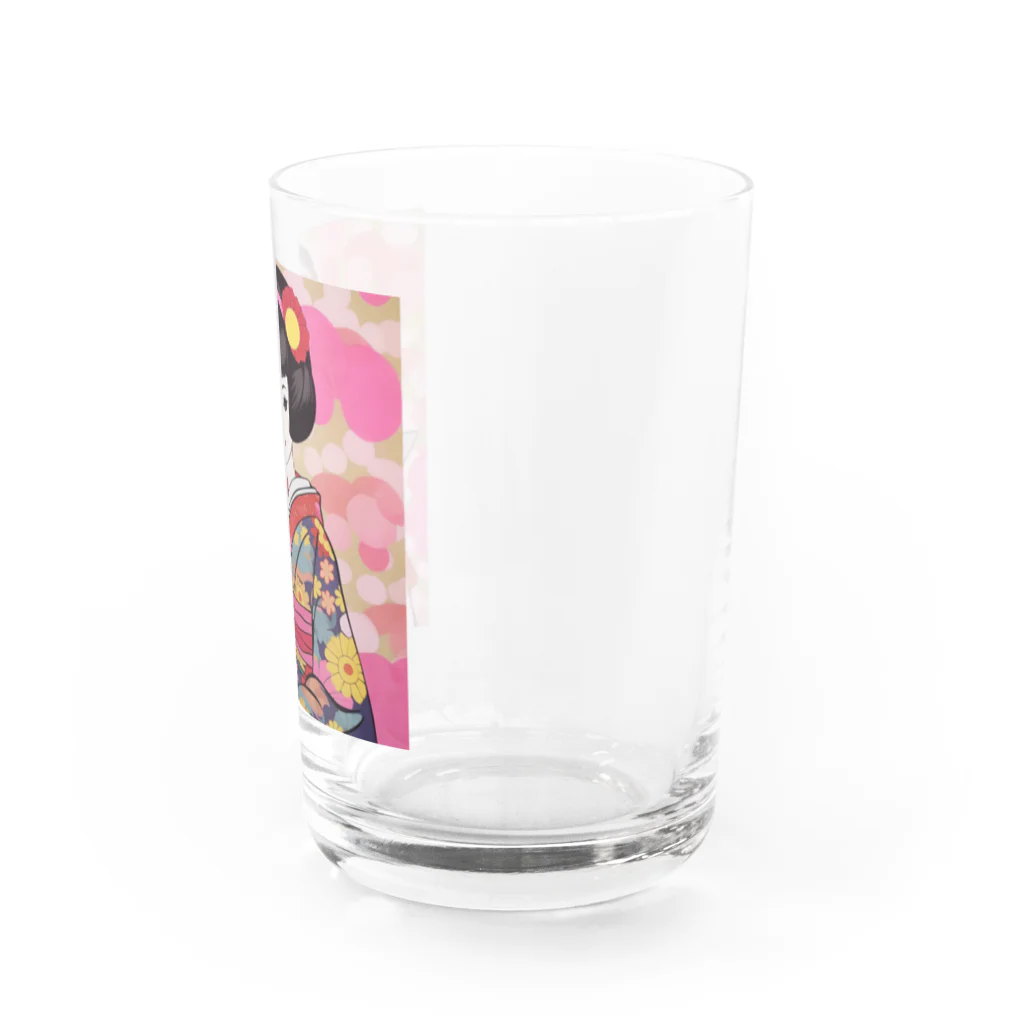 manaimanaの着物ガール  Water Glass :right