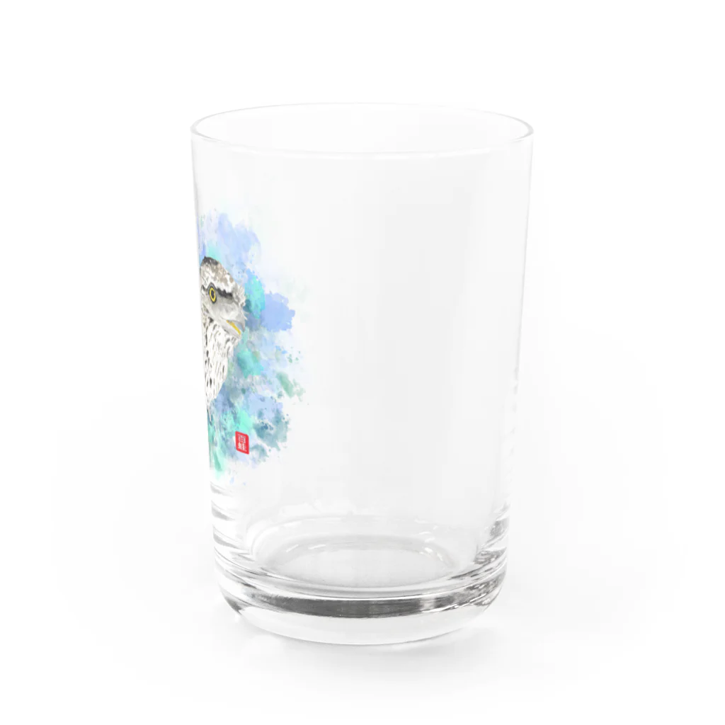 MOMO and MAMAのオーストラリアガマグチヨタカ Water Glass :right