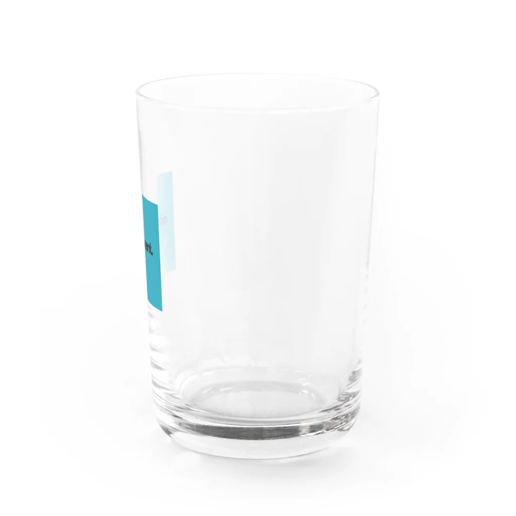 adolescentのadolescentロゴグッズ Water Glass :right