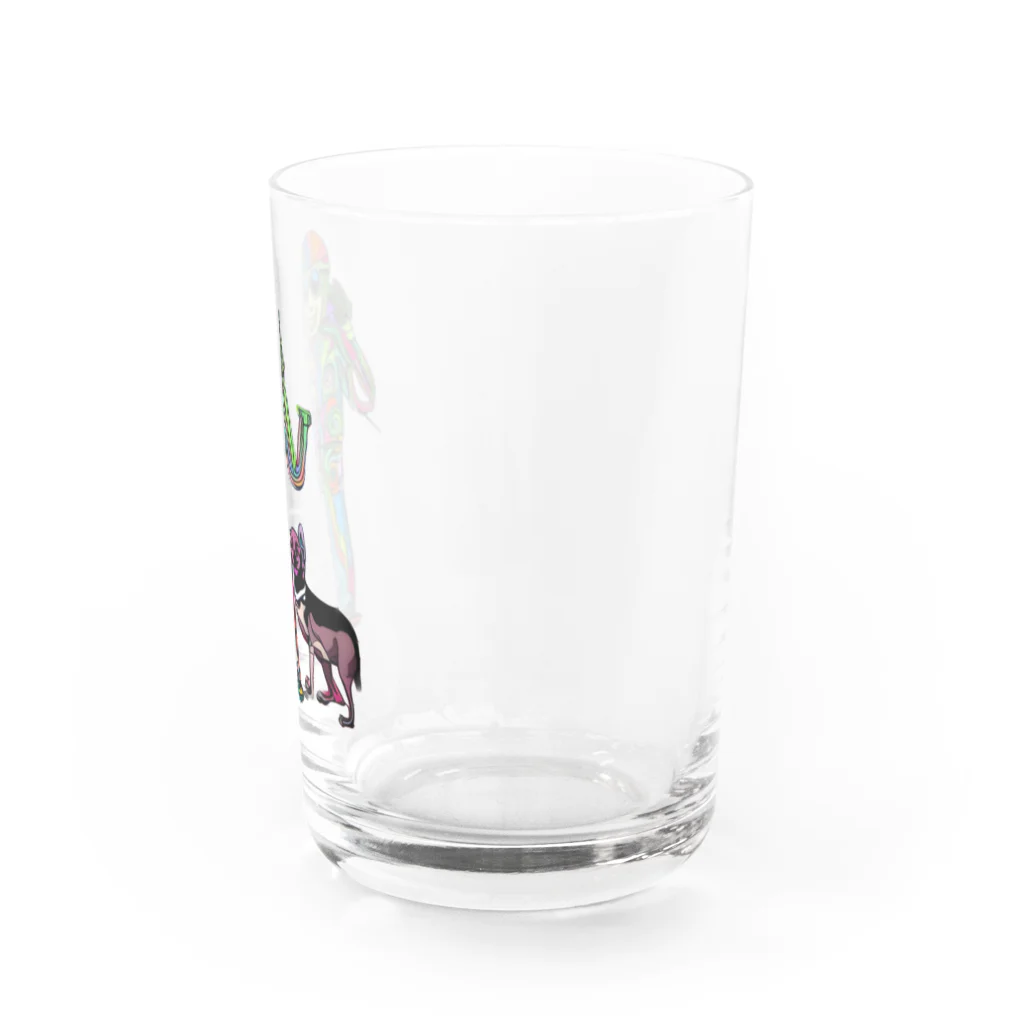 nob10のrider&dog Water Glass :right