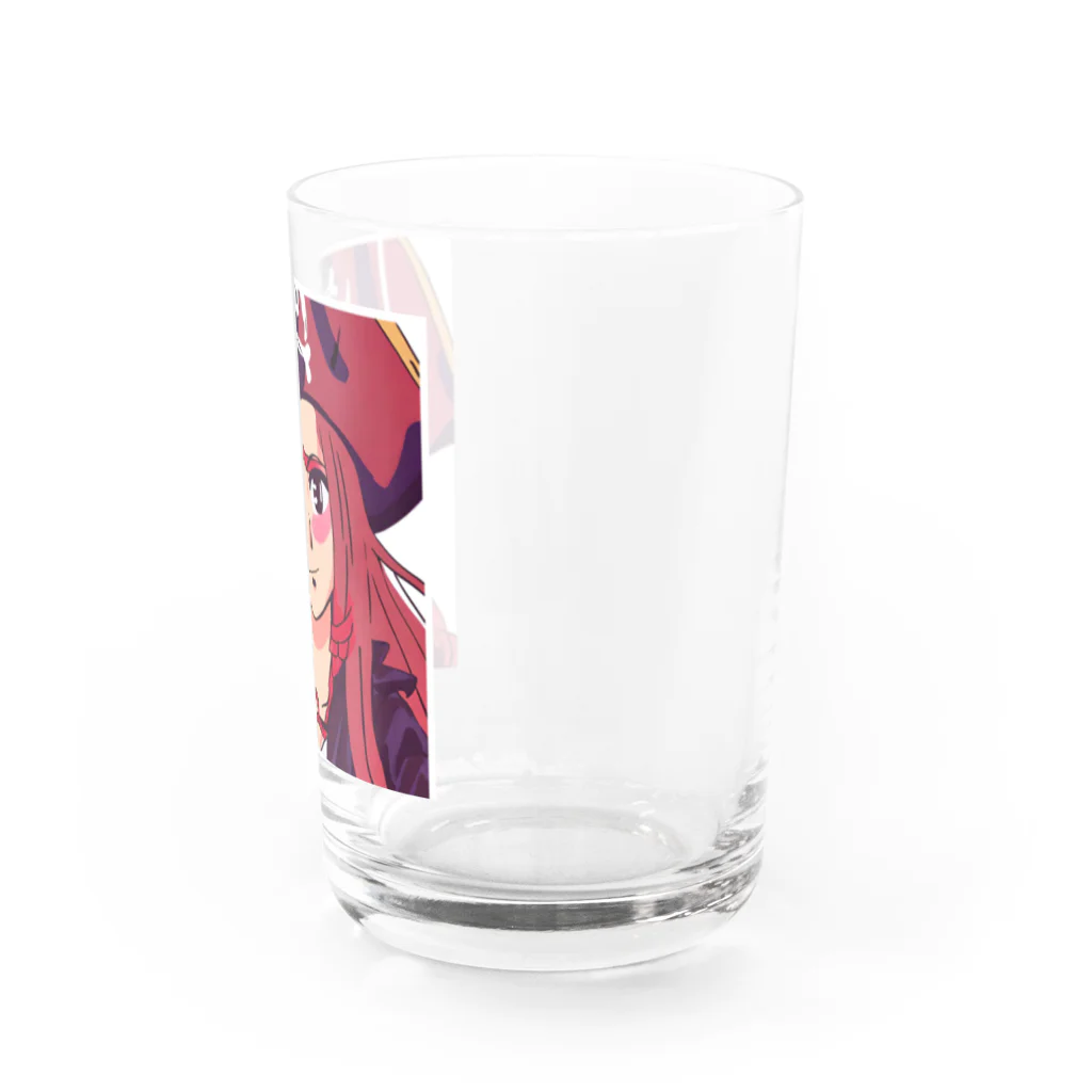 henreの海賊の少女 Water Glass :right