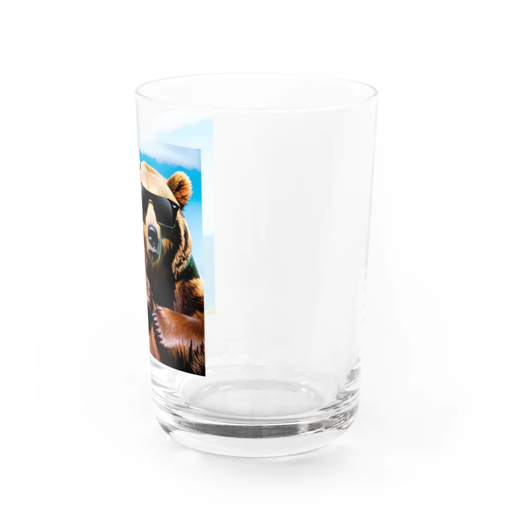 Maimのくま Water Glass :right