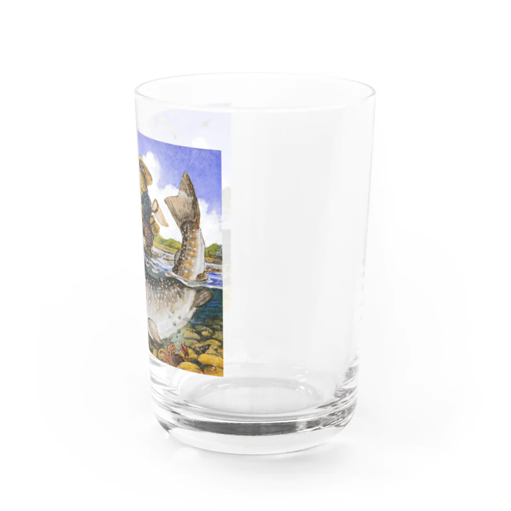 心の森ミュージアム　遊童館のおおいわな Water Glass :right