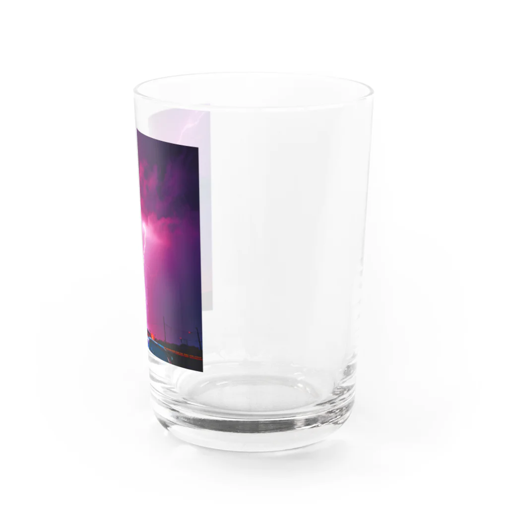 Sokhoの鮮やかでかっこいい雷グッズ Water Glass :right