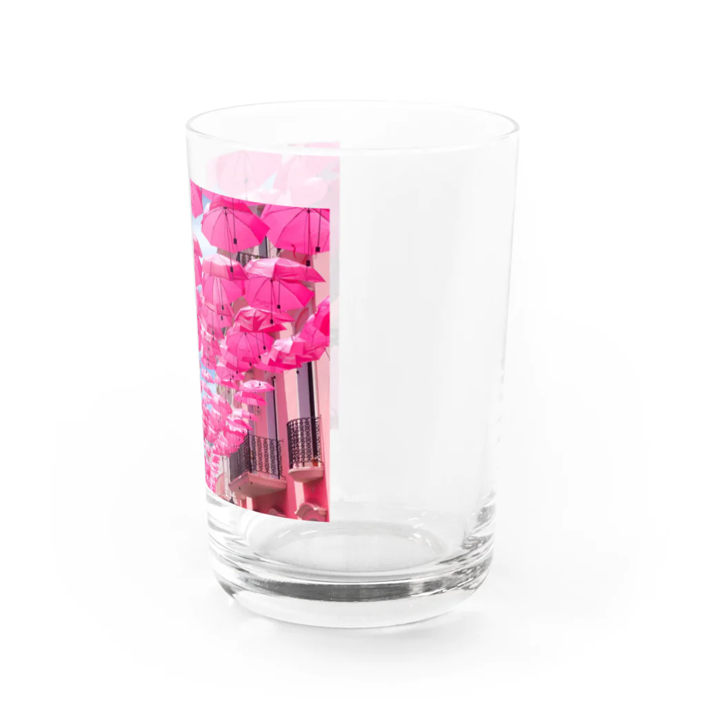 おピンクのピンクアイテム② グラス右面