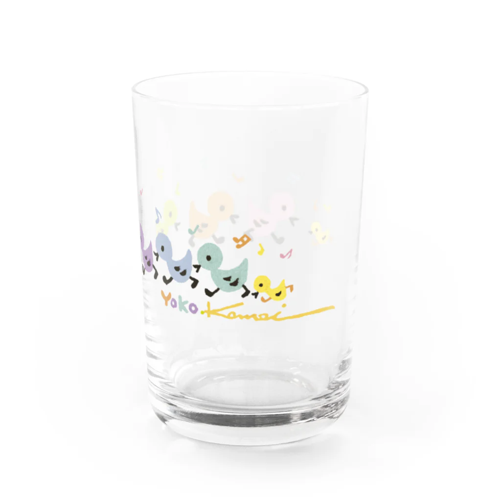 フルールデアートのyokoアヒルガーガーシリーズ Water Glass :right