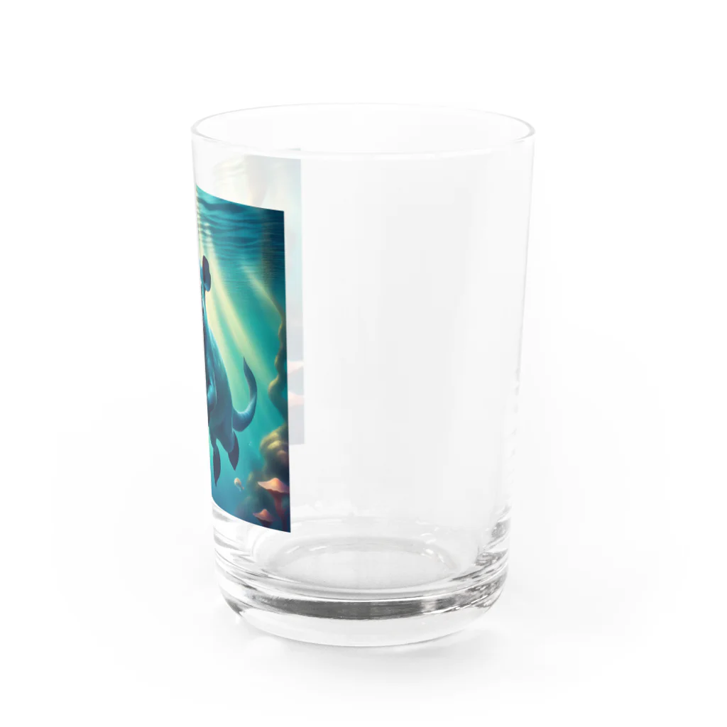 ノアマイケルのかわいい！！かわうそのグッズです。 Water Glass :right