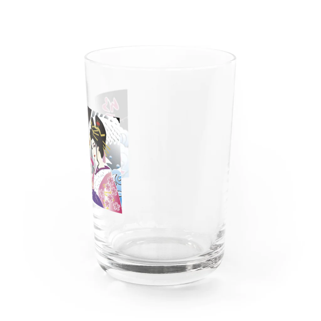 🐟釣りステッカーの明光社🐟の竿頭 Water Glass :right