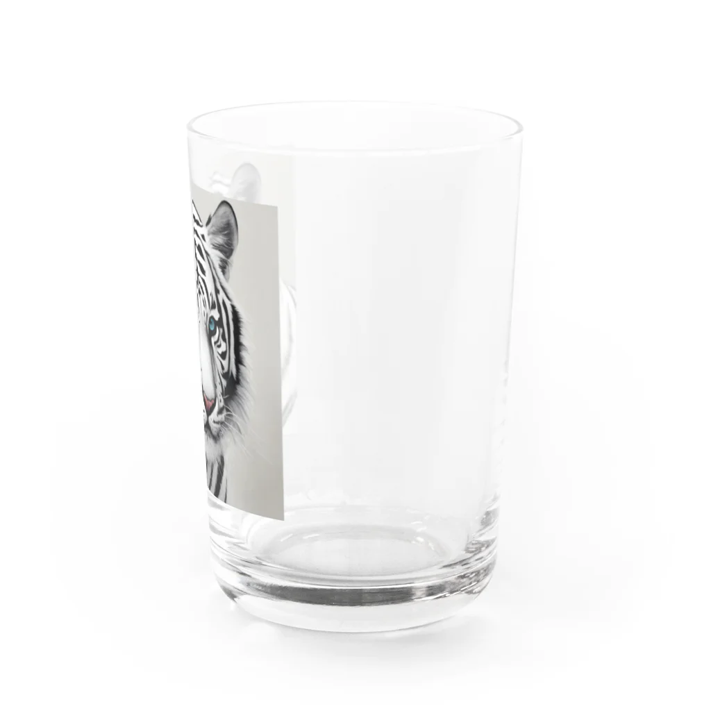 kinglureのホワイトタイガー Water Glass :right