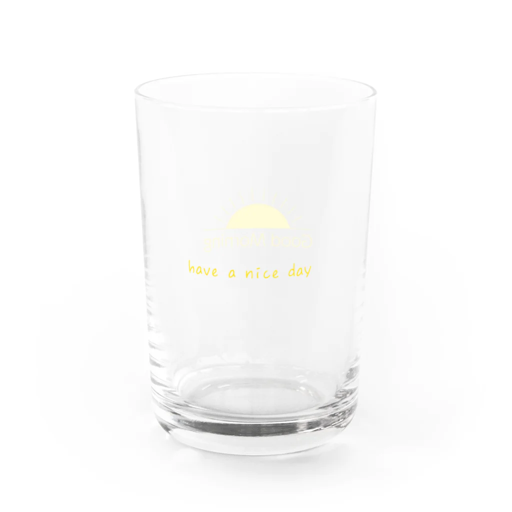 sai-nai_ひみつきちのGood Morning Water Glass :right