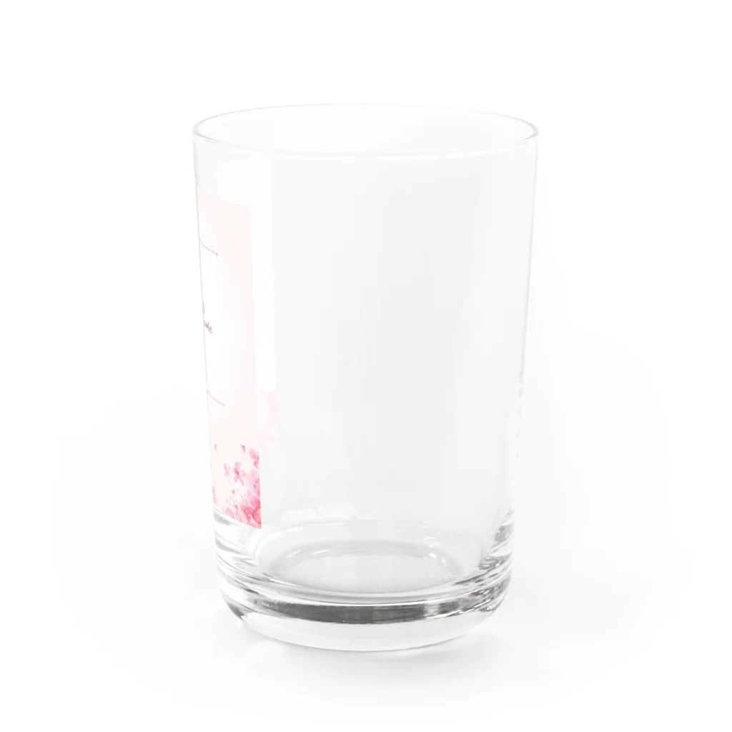 はるとのwelcomeグッズ Water Glass :right