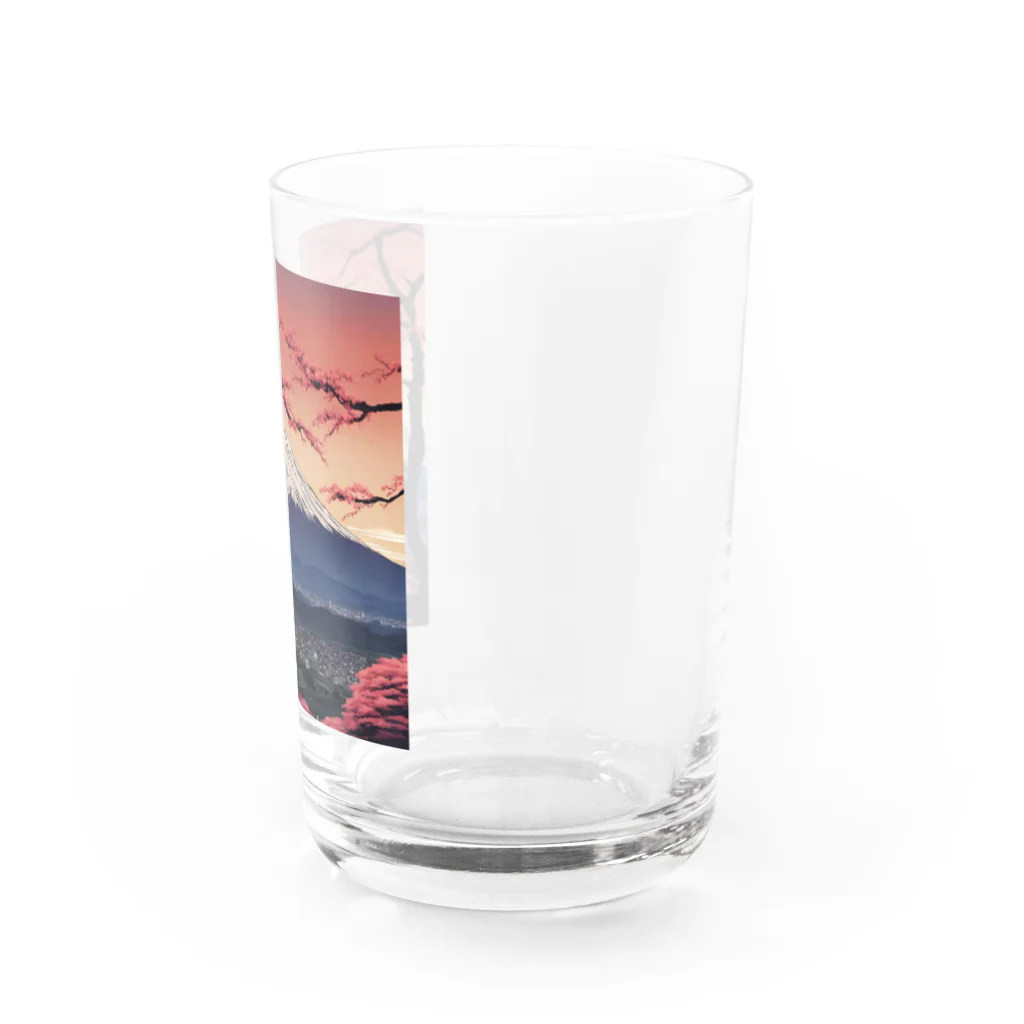 saru88の富士山 Water Glass :right