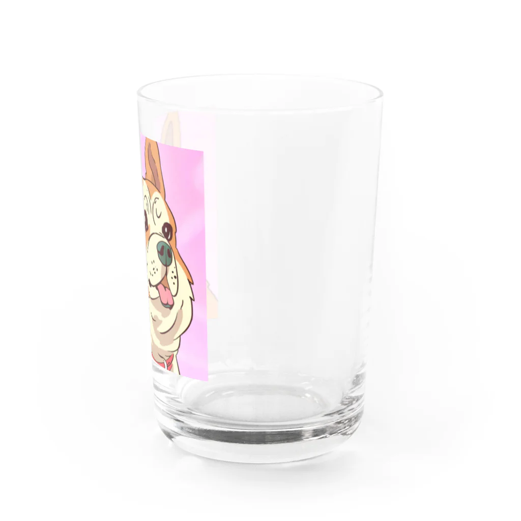 まさのお店の人懐こい犬 Water Glass :right