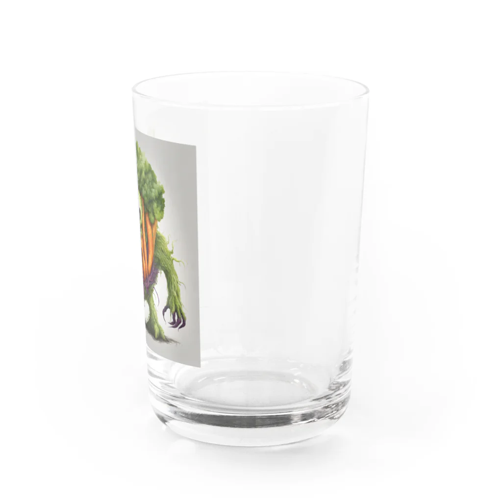 yasu_zatoの野菜の怪物 Water Glass :right