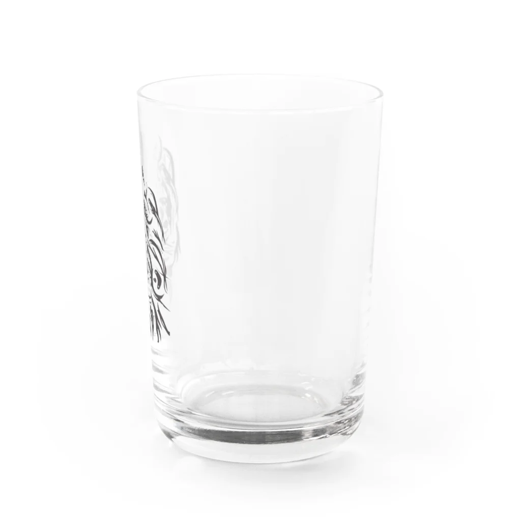 うぃるのdark patterns face Water Glass :right