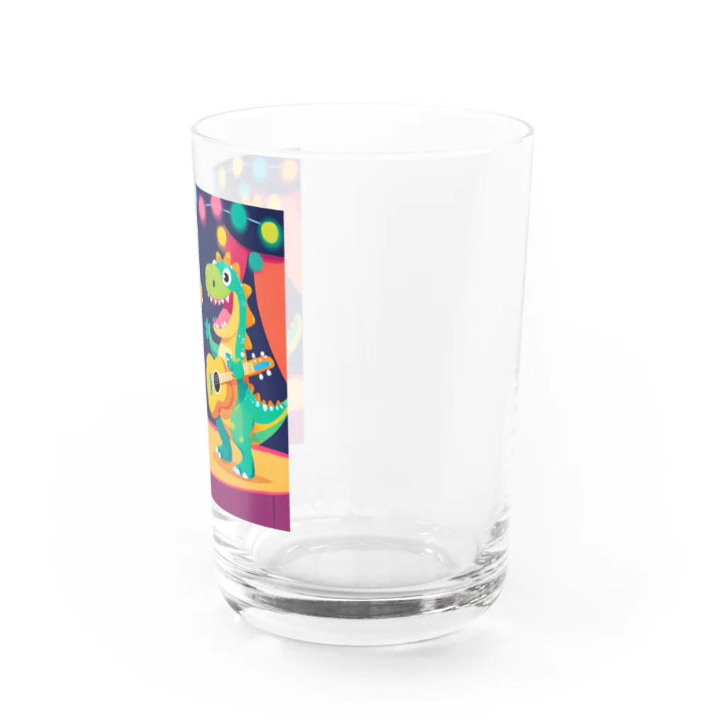 tick_tack shopのうたザウルス Water Glass :right