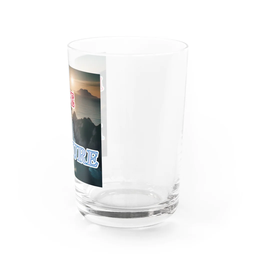 wataru-ingのI LOVE NATURE Water Glass :right