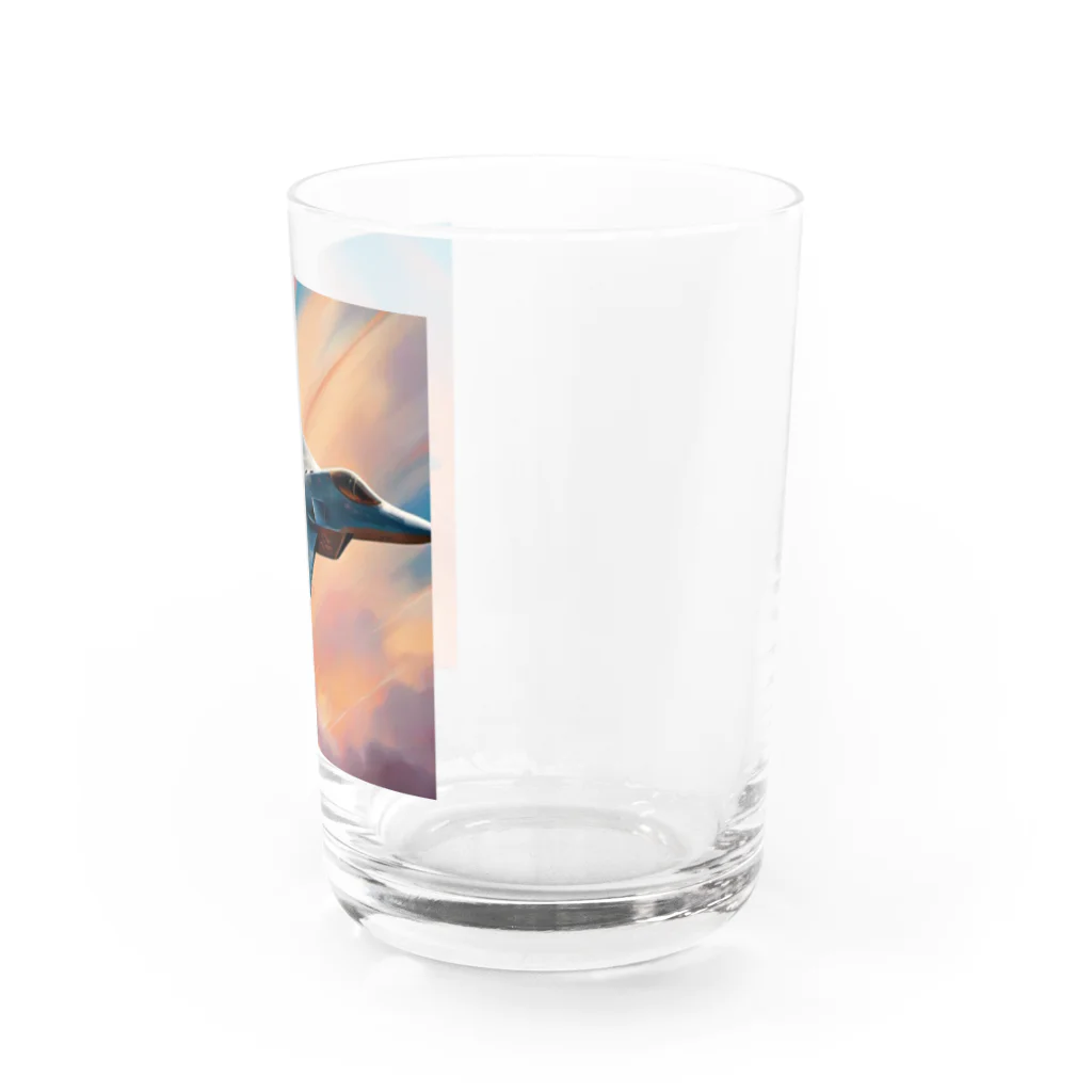 ぽんちょのhikouki Water Glass :right