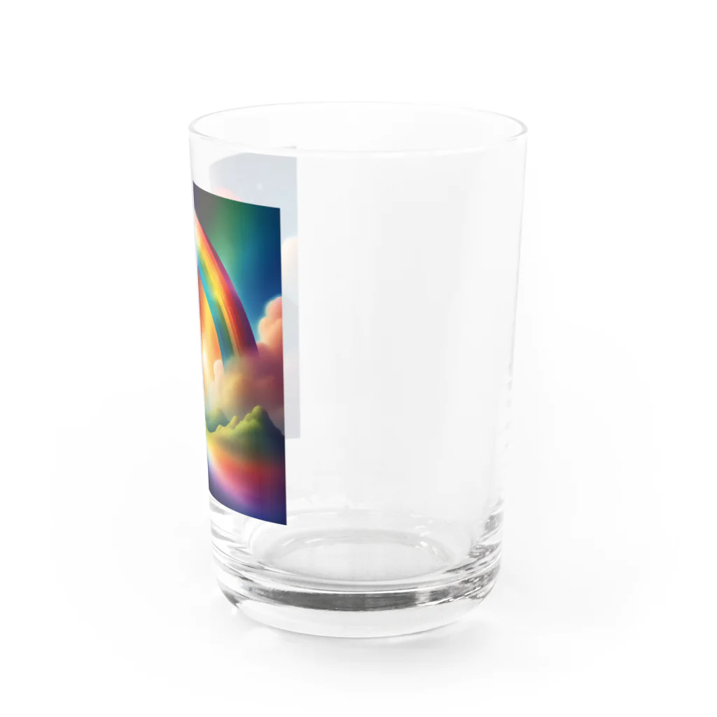Daisy333の虹 Water Glass :right