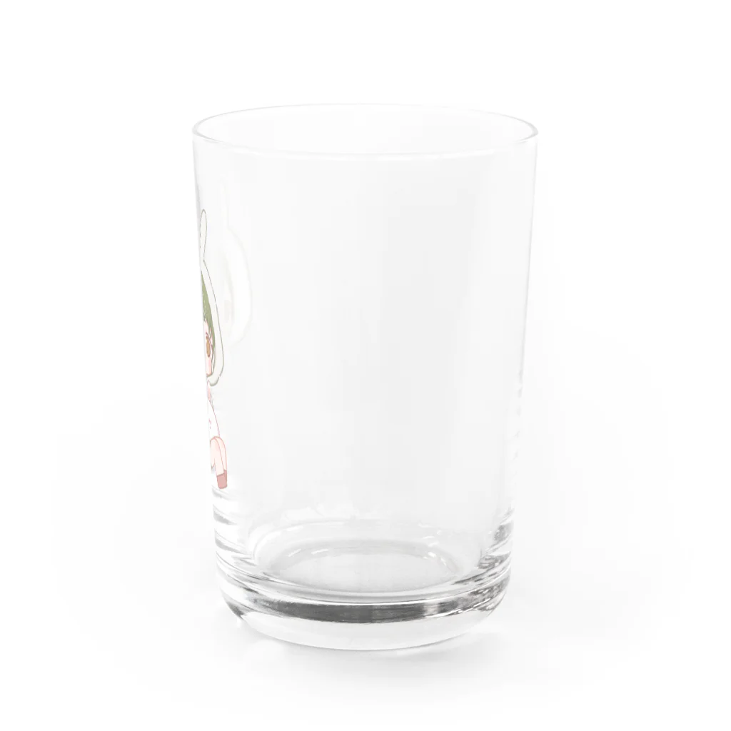 moy024のうさうさもい Water Glass :right