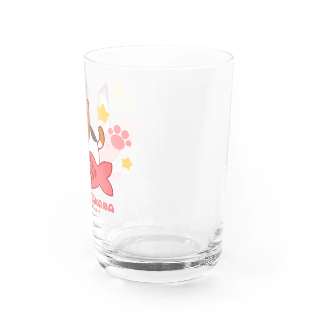 にゃんこ妖精☆の【ぽけっとあにまる*】GOGO！OSAKANA Water Glass :right