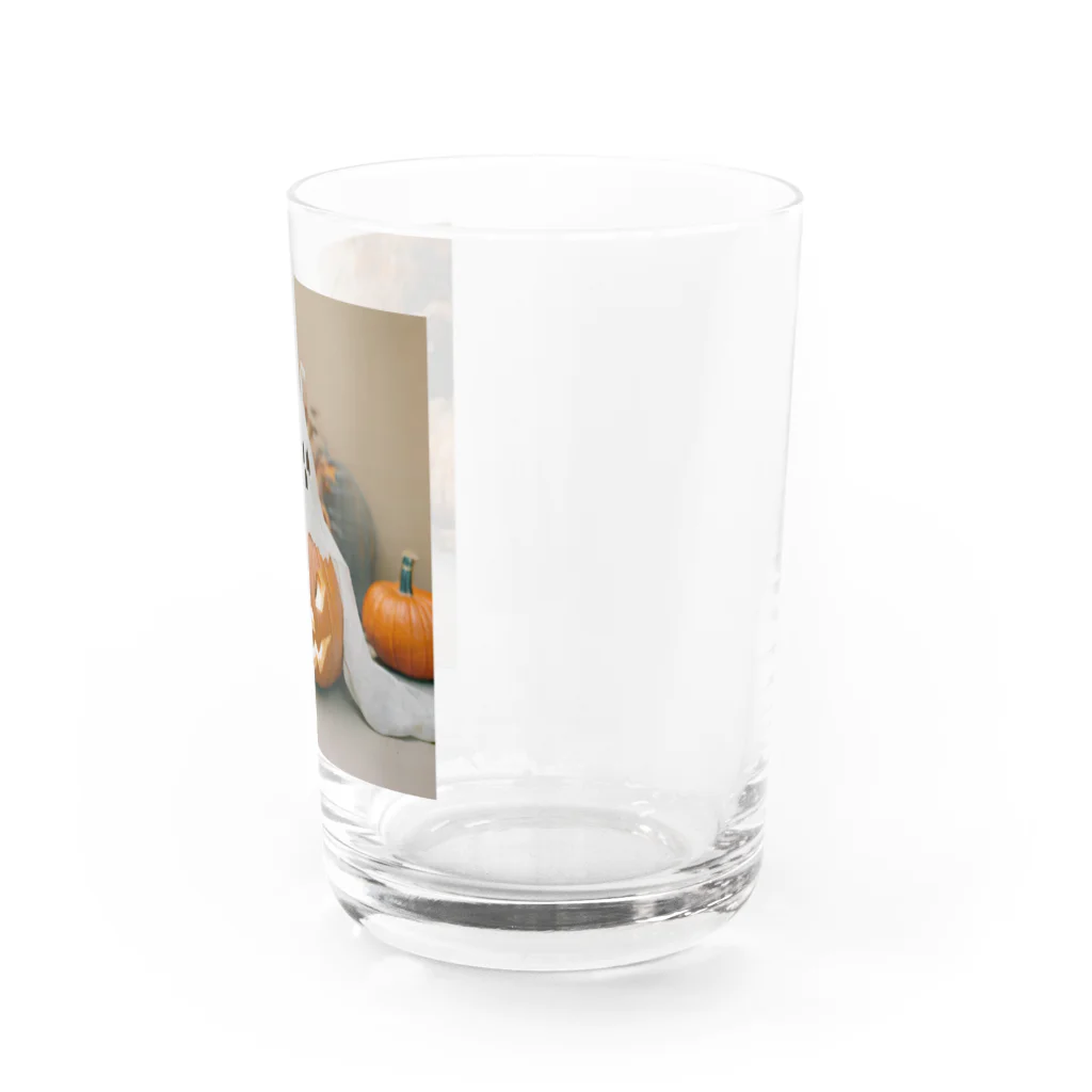 tomoyanntukyaのハロウィンパーティー Water Glass :right