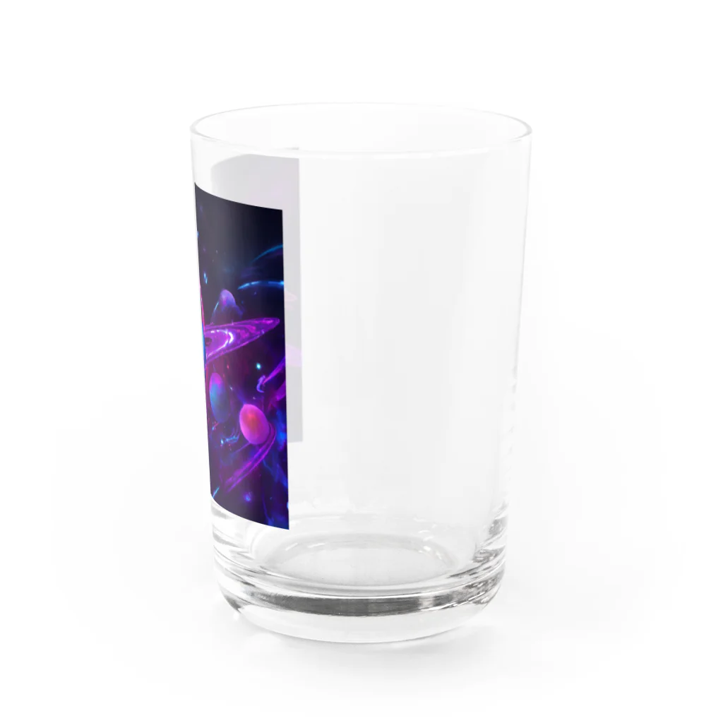 sanbo-の宇宙のグッズ Water Glass :right