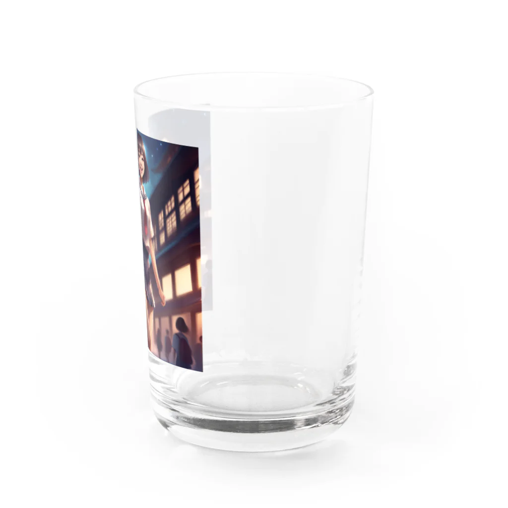 ワンダーワールド・ワンストップの幻想的な美脚女性 Water Glass :right