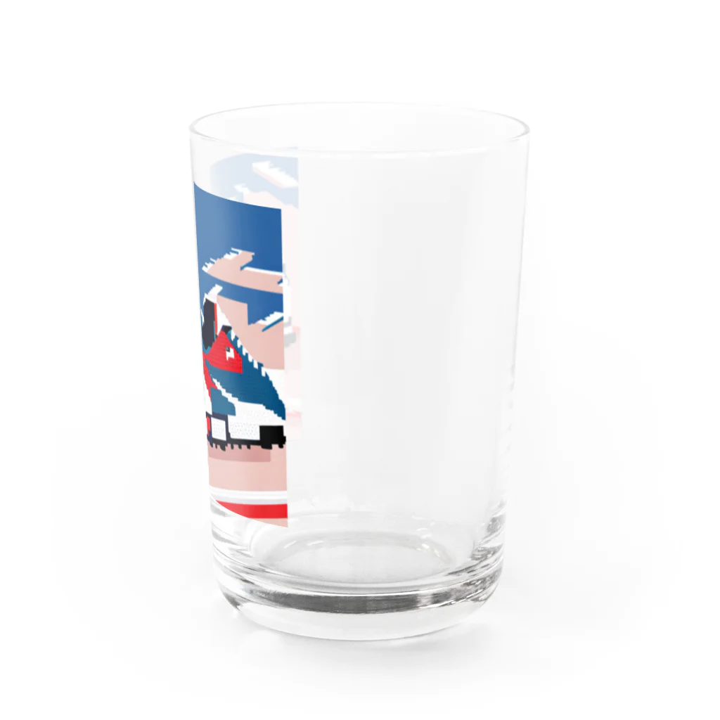 KAKI_のドット絵おしゃれなくつ Water Glass :right