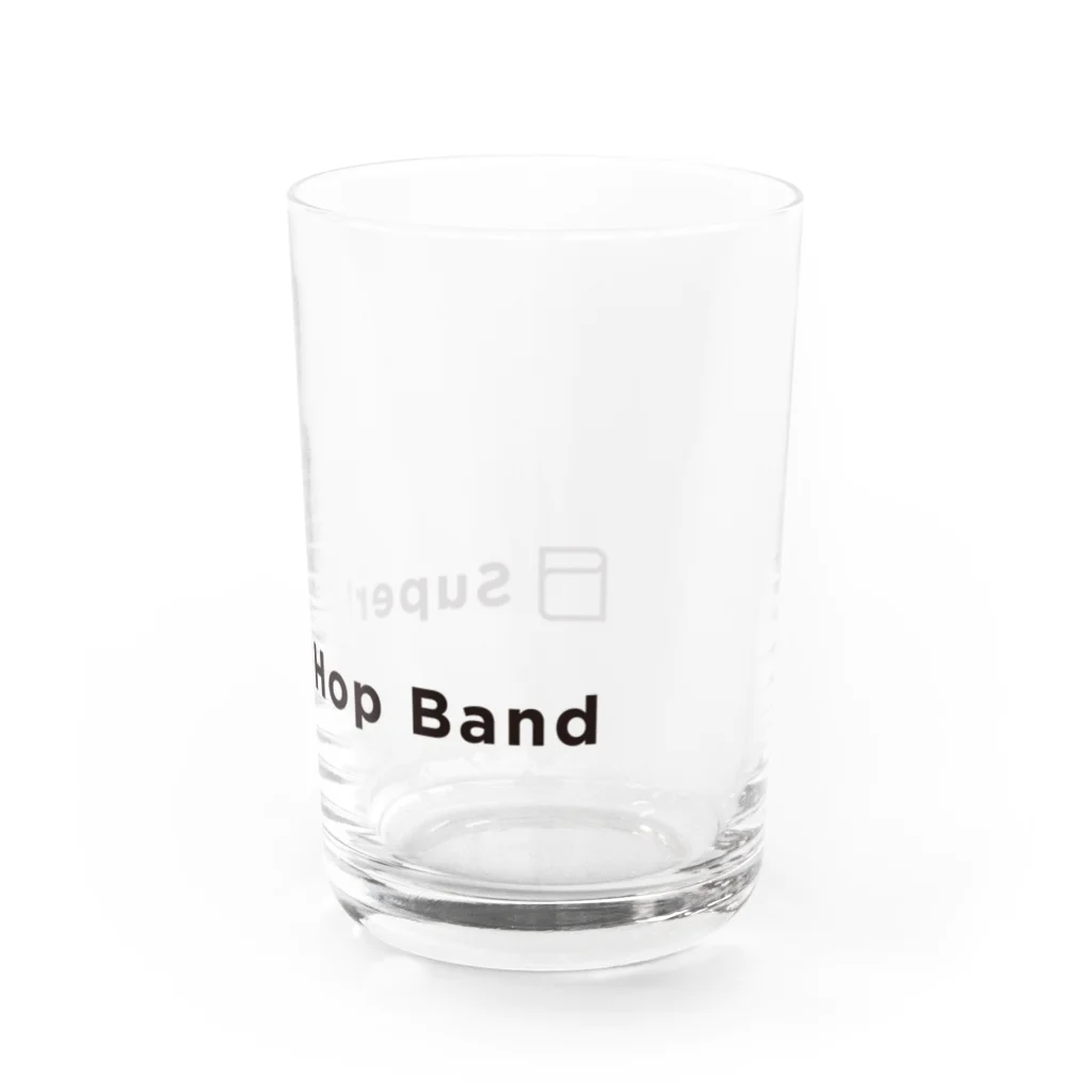 Superb_Hop_BandのSHB クリアロゴグラス Water Glass :right